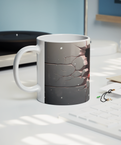 3D Kitten 006 - 11oz White Mug