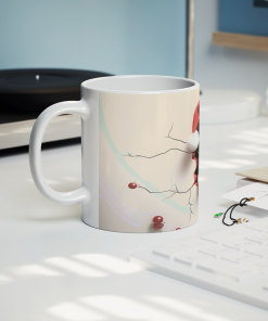 3D Kitten 009 - 11oz White Mug