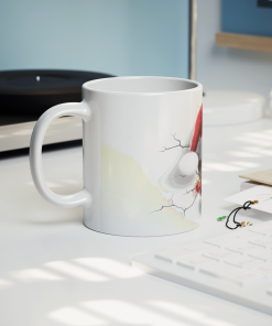 3D Kitten 011 - 11oz White Mug