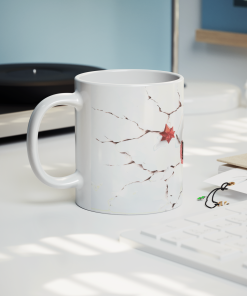 3D Kitten 023 - 11oz White Mug