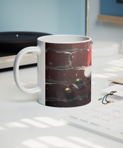 3D Kitten 029 - 11oz White Mug